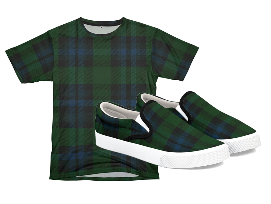 Vineyard Plaid Shirt & Shoes