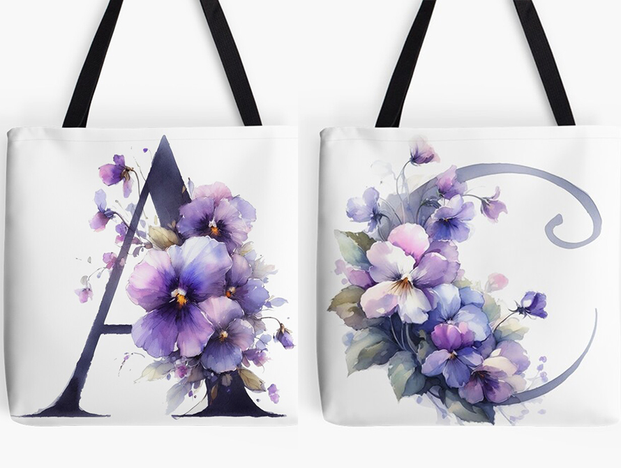 VIOLETS TOTES