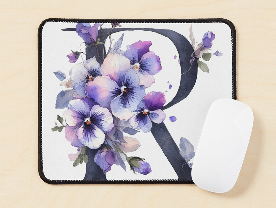 Violets Mousepad