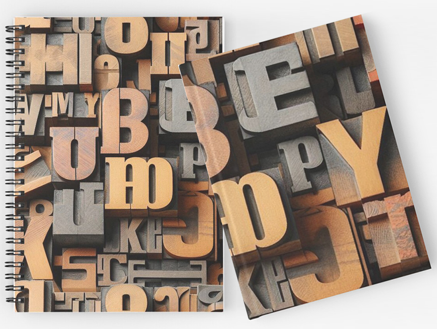 Wood Letters Books