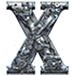 Mechanix type letter X