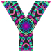 Kaleidoscope type letter Y