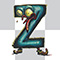 Ogres type letter Z