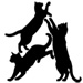 Blackcats type letter A