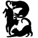 Blackcats type letter B