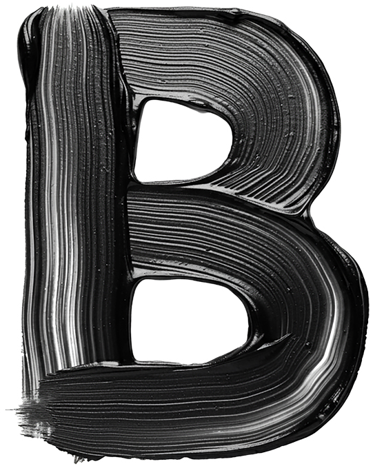 BLACKPAINT LETTERS
