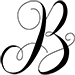 Script letter B