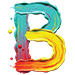 Paint type letter B