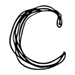 Script letter C
