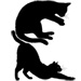 Blackcats type letter E