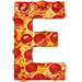 Pizza type letter E