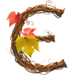 Fall letter E