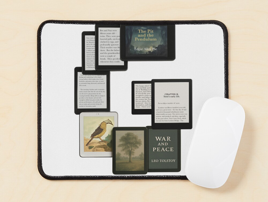 Ebooks Mousepads
