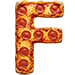 Pizza type letter F