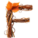 Fall letter F