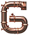 Pipes type letter G