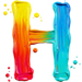 Paint type letter H