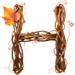 Fall letter H