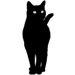 Blackcats type letter I