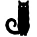 Blackcats type letter J