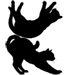 Blackcats type letter K