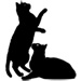 Blackcats type letter L