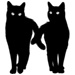 Blackcats type letter M