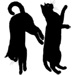 Blackcats type letter N