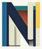 Modern type letter N