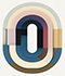 Modern type letter O