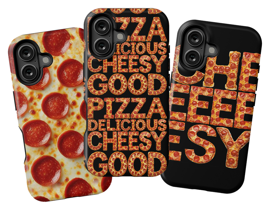 Pizza cell phone cases