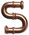 Pipes type letter S