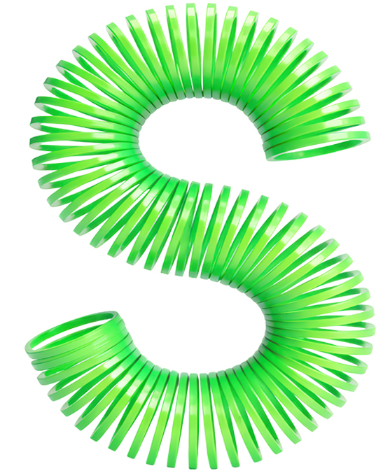 SPRINGY LETTERS 