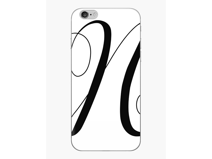 Script Letter Phone Covers and Cases