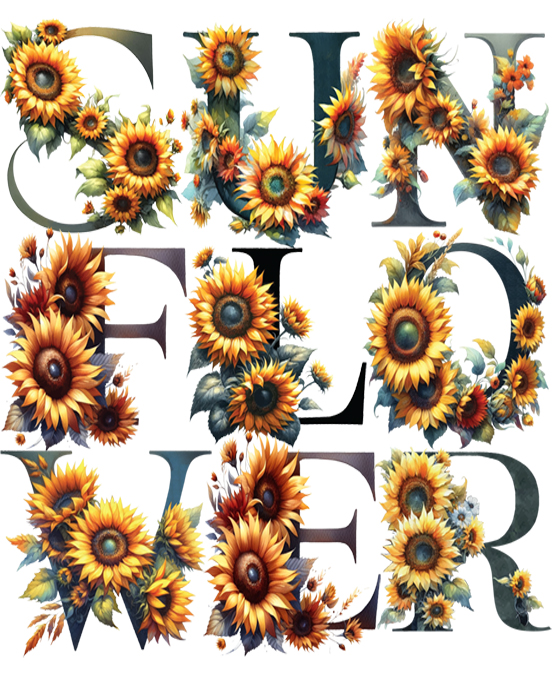 SUNFLOWER WORDS 