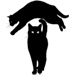 Blackcats type letter T