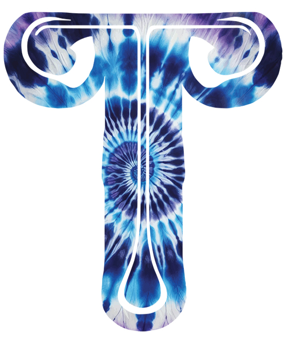 TIEDYE LETTERS 