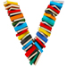 BOOKS letter V design