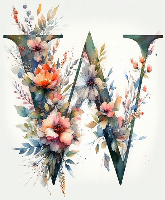 WATERCOLOR LETTERS 