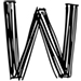 Script letter W