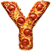 Pizza type letter Y